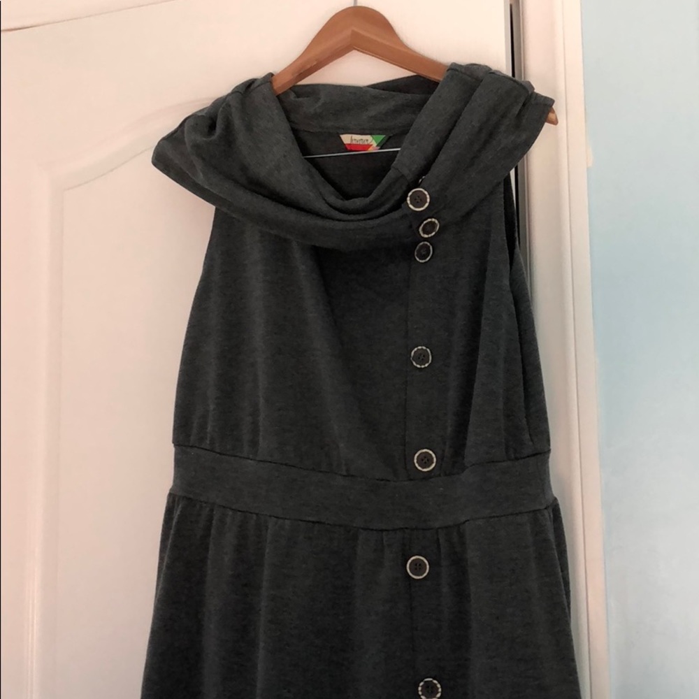 Cute sleeveless jersey dress with stretch